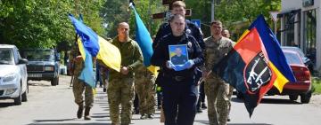 Кілія простилась із загиблим на Донецькому напрямку майором поліції у відставці Володимиром Газізовим